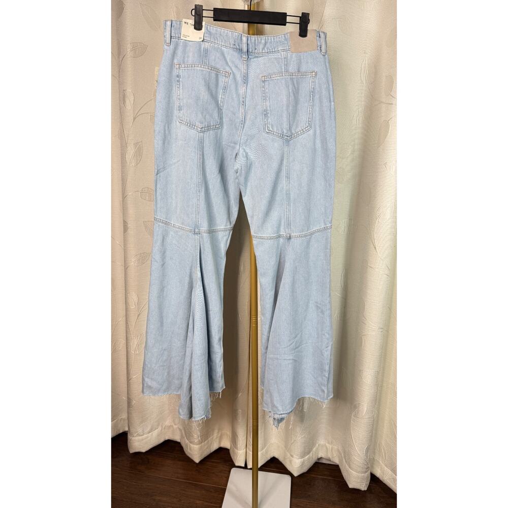 Free People We The Free Live Wire Flare Jeans, Size 31/US 12 - Picture 7 of 11